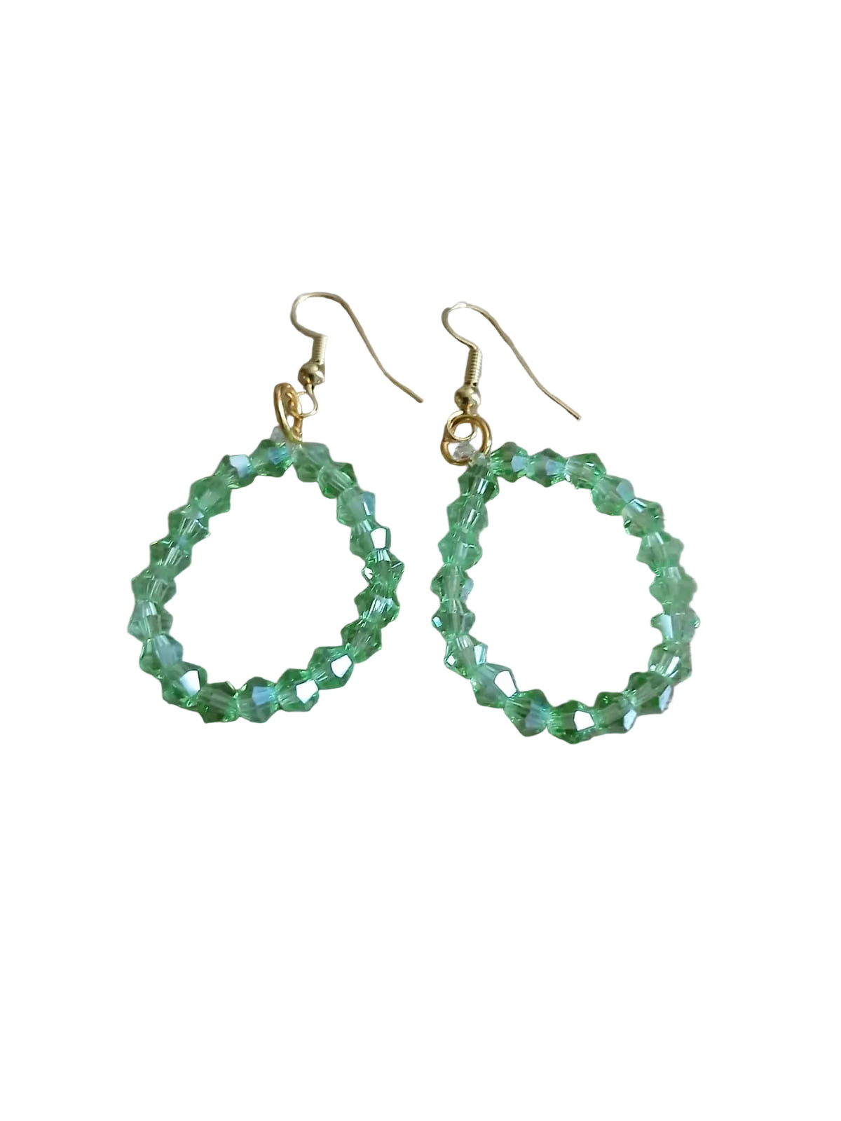 Earrings - Green