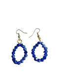 Blue earrings